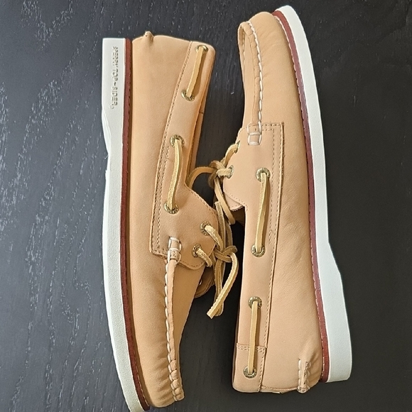 Sperry Gold Cup Women's Classic Tan Boat Shoes Size 7.5 - Picture 5 of 13